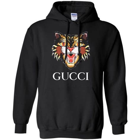 gucci angry cat t shirt replica amazon|gucci hoodie real or fake.